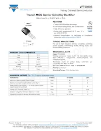 VFT2080S-M3/4W Datasheet Copertura