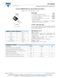 VFT2080S-M3/4W Datasheet Cover