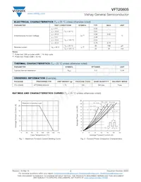 VFT2080S-M3/4W Datasheet Page 2