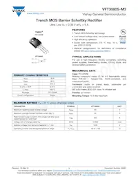 VFT3080S-M3/4W Datasheet Copertura