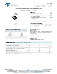 VFT760-M3/4W Datasheet Cover