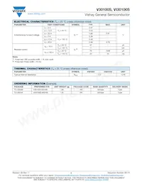 VI30100SHM3/4W Datasheet Page 2