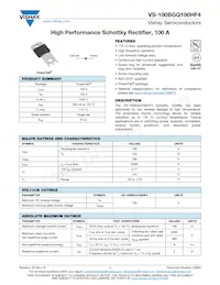 VS-100BGQ100HF4 Datasheet Cover