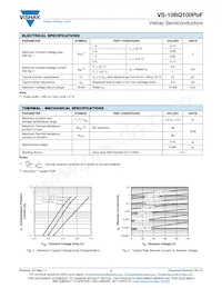 VS-10BQ100PBF數據表 頁面 2