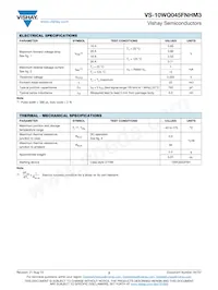 VS-10WQ045FNHM3 Datasheet Page 2