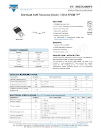 VS-150EBU04HF4 Datenblatt Cover