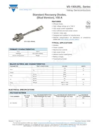 VS-150UR120DL Datasheet Cover