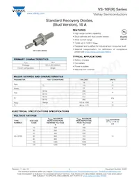 VS-16FR80M Datasheet Cover