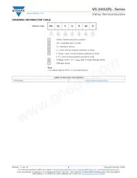 VS-240UR60DM16 Datasheet Page 5