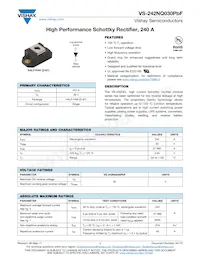 VS-242NQ030PBF Datasheet Cover