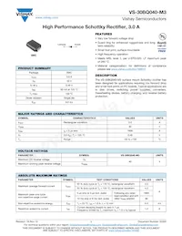 VS-30BQ040-M3/9AT Datasheet Cover