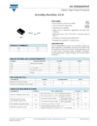 VS-30BQ040PBF Datasheet Cover