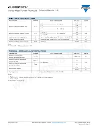 VS-30BQ100PBF Datasheet Page 2