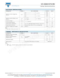 VS-30WQ10FN-M3 Datasheet Page 2