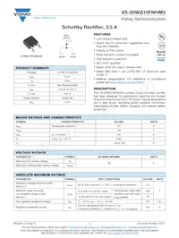 VS-30WQ10FNTRRHM3 Datasheet Cover