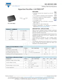 VS-3ECH01-M3/9AT Datasheet Copertura