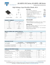 VS-40EPS08-M3 Datasheet Cover