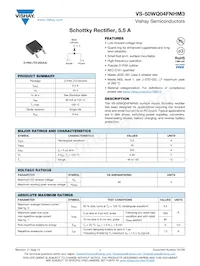 VS-50WQ04FNTRRHM3 Datasheet Cover