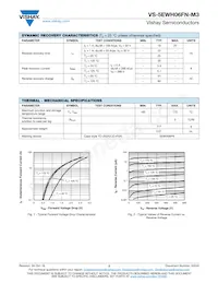 VS-5EWH06FN-M3 Datasheet Page 2