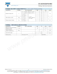 VS-6EWH06FNHM3 Datasheet Page 2