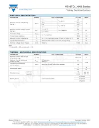 VS-6TQ040HN3 Datasheet Page 2