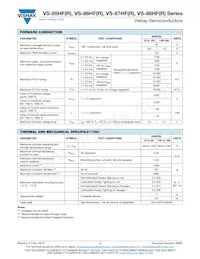 VS-87HFR120M Datasheet Page 2
