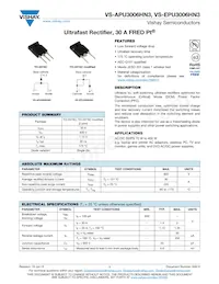 VS-APU3006HN3 Datasheet Copertura