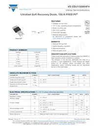 VS-EBU15006HF4 Datasheet Cover