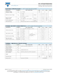 VS-HFA08TB60HN3 Datasheet Page 2