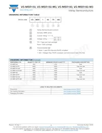 VS-MBR160TR Datasheet Pagina 4