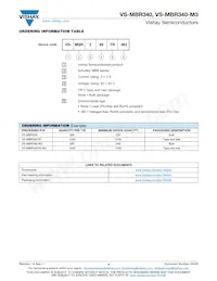 VS-MBR340TR Datasheet Pagina 4