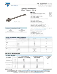VS-SD203N25S20PC Datasheet Cover