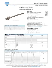 VS-SD203N25S20PC Datasheet Copertura