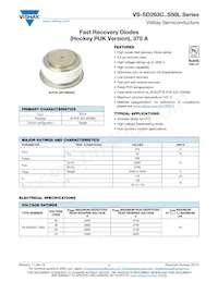 VS-SD263C45S50L Datasheet Cover