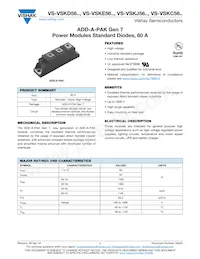 VS-VSKD56/12 Datasheet Cover