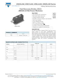 VSKDL240-25S30 Datasheet Cover
