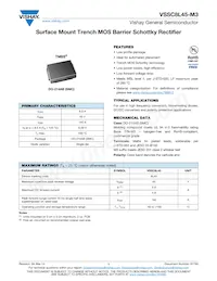 VSSC8L45-M3/57T Datasheet Cover