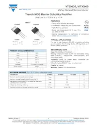 VT3080SHM3/4W Datasheet Cover