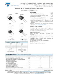 VT760-E3/4W Datasheet Cover