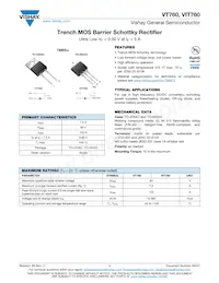 VT760HM3/4W Datasheet Cover