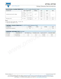 VT760HM3/4W Datasheet Page 2