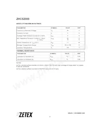 ZHCS2000TC Datasheet Page 2