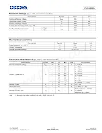 ZHCS506QTA Datasheet Page 2