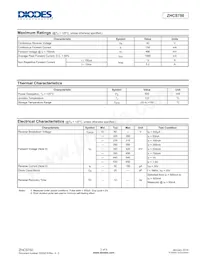 ZHCS750TC Datasheet Page 2