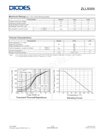 ZLLS500TC Datasheet Page 2