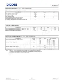 B0540WQ-7-F Datasheet Page 2