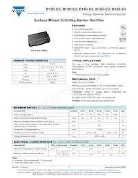 B150-E3/5AT Datasheet Copertura