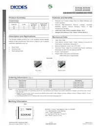 B250BE-13 Datasheet Cover