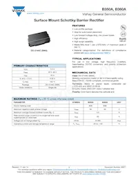 B360A-E3/5AT Datasheet Copertura