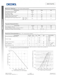 BAS116LPH4-7B Datasheet Page 2